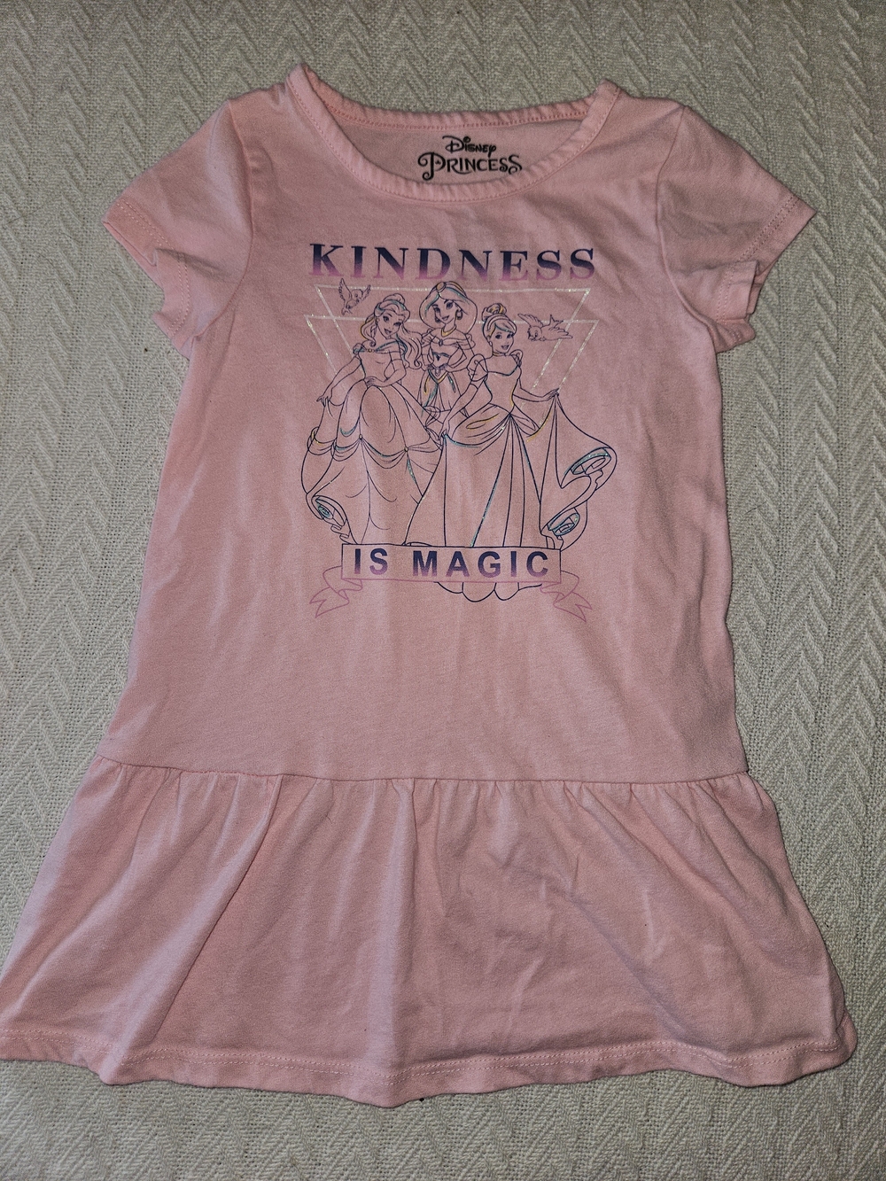 Disney Pink Princess "Kindness Is Magic" Dress